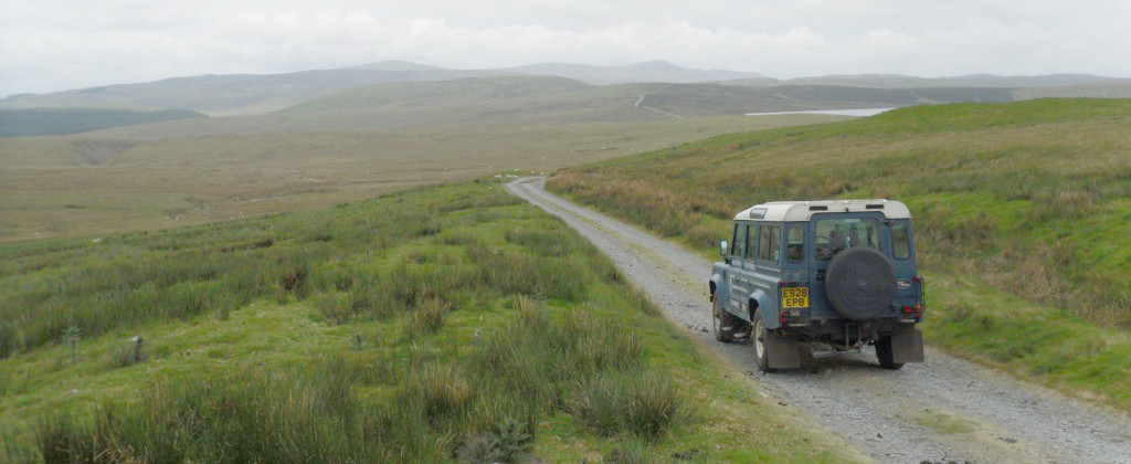 Landover on the road to Bugeilyn
